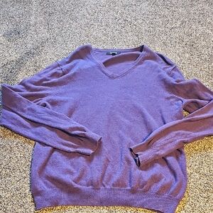 Express Deep Purple Knit Top